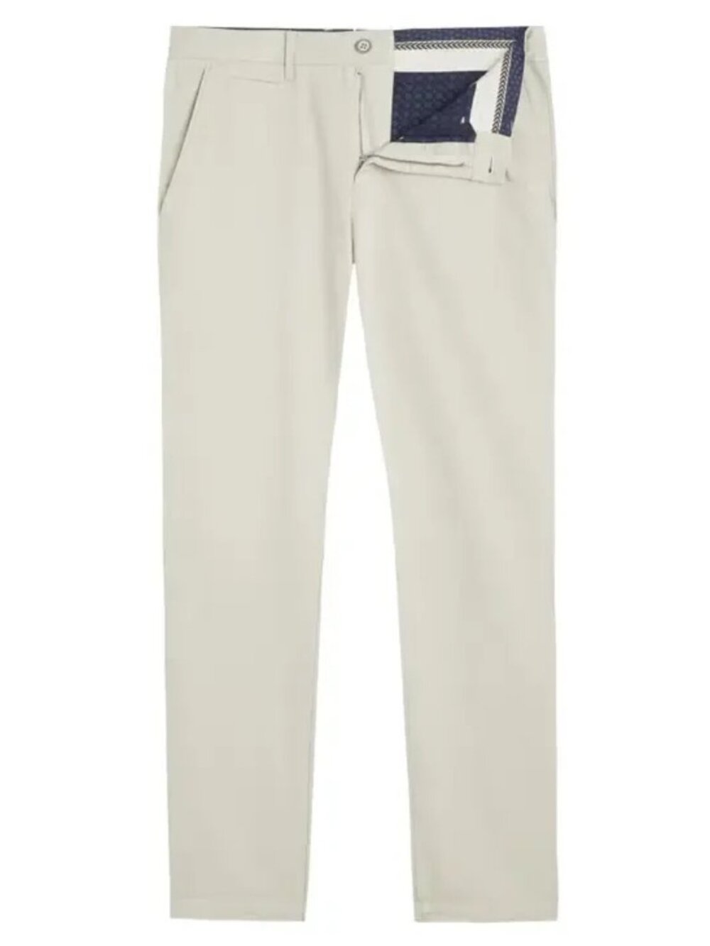 Perk Light Khaki Slim Fit Chinos/6353